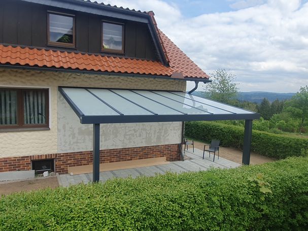 Dach Typ 'VISION' mit Opalglas